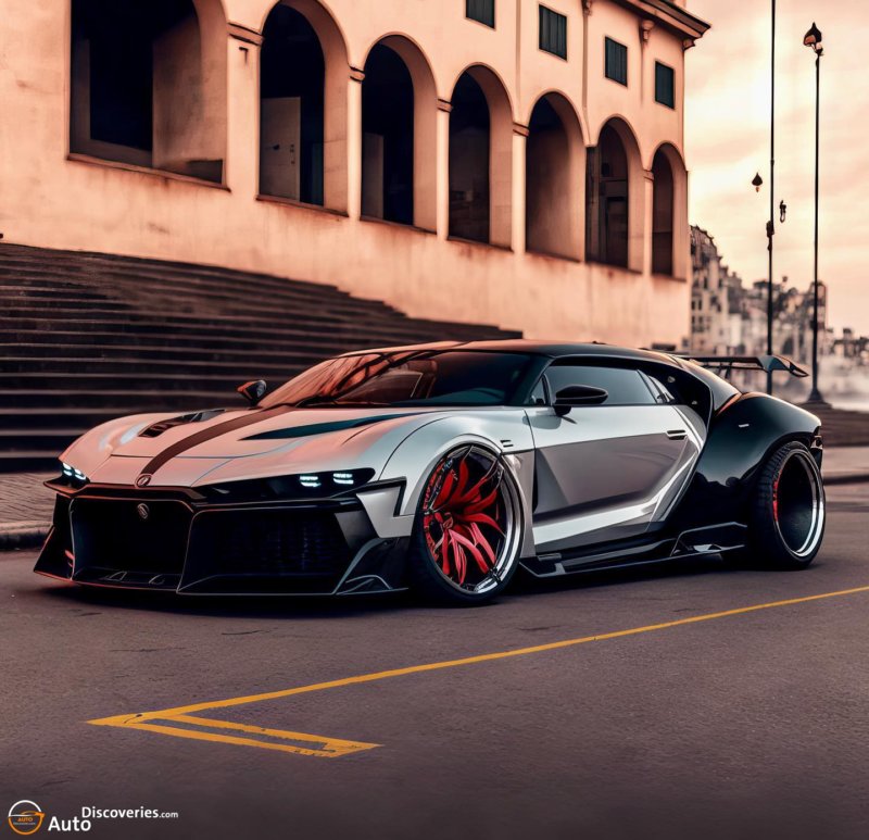 Futuristic Muscle Car In Bugatti Chiron Styling by Flybyartist - Auto ...