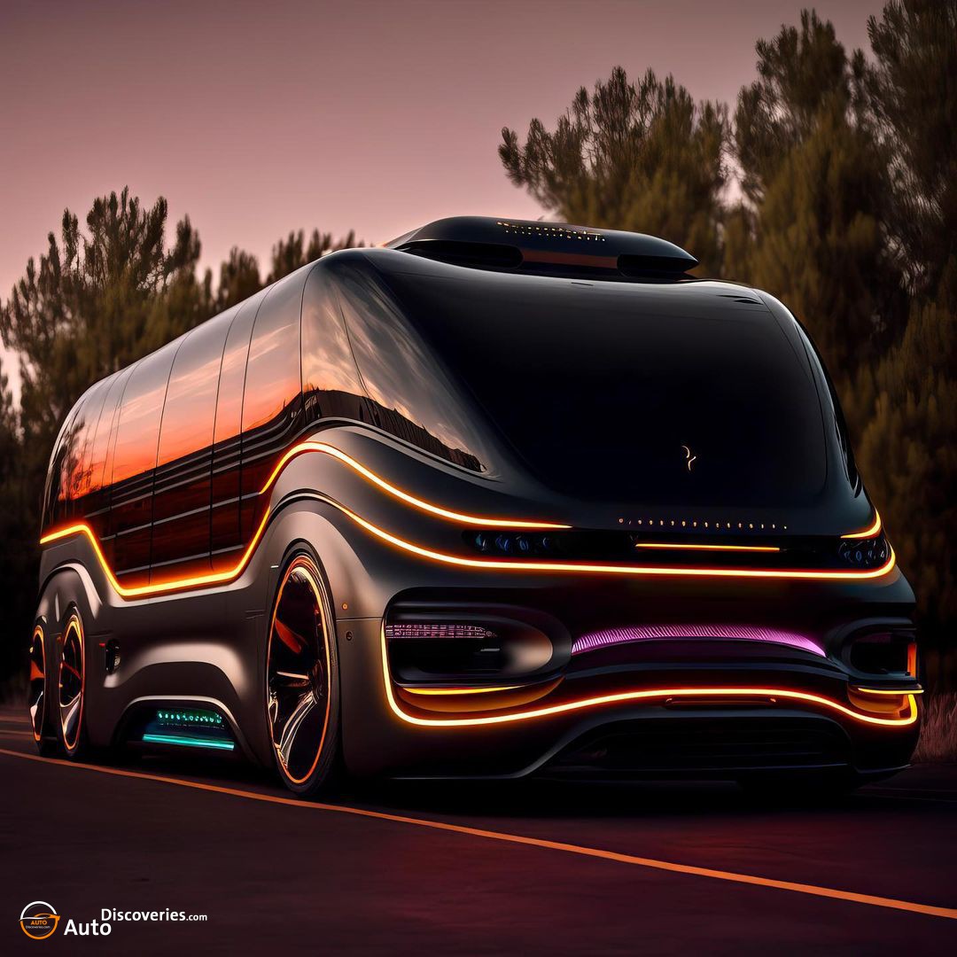 Futuristic Luxury Self Driving Van Concepts Auto Discoveries 0858