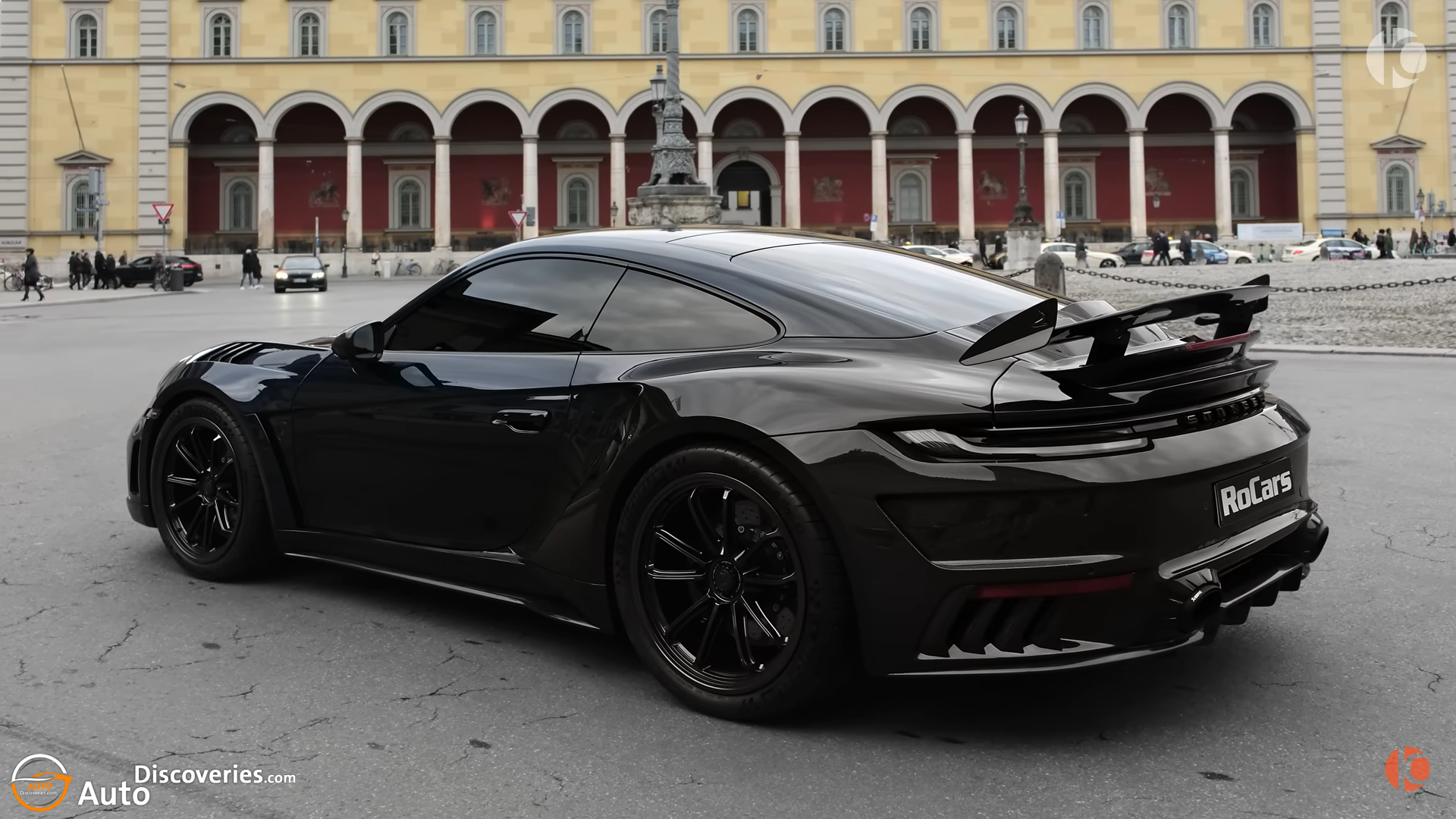 2023 Porsche 911 Turbo S - Full Black/Blue Carbon 911 by TopCar Design ...