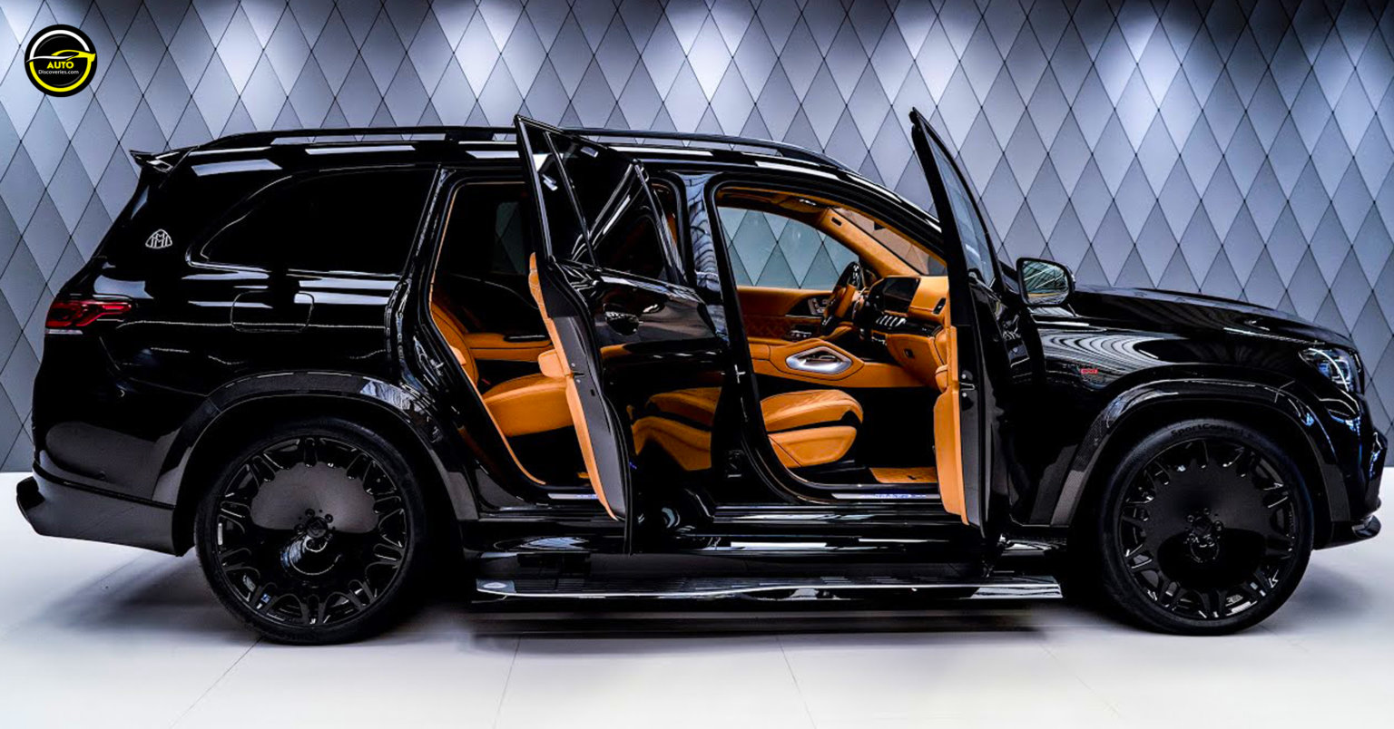 2023 Black Brabus Maybach GLS 800 Luxury SUV In Detail