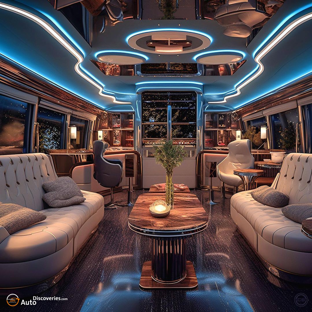 4 auto discoveries futuristic luxury rvs are like five star hotels on wheels