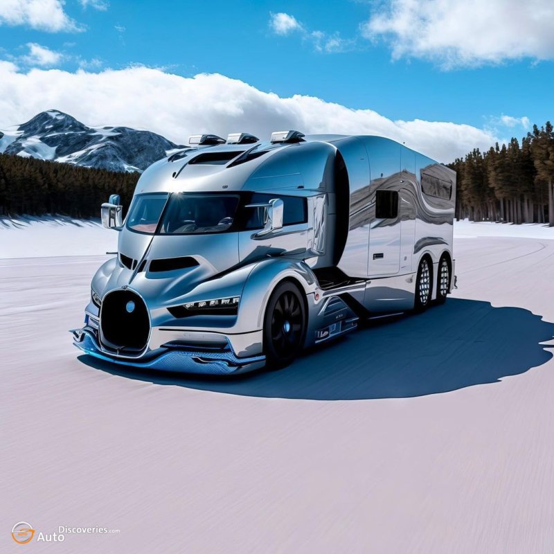 Futuristic Bugatti RV SUV Concept by FlybyArtist