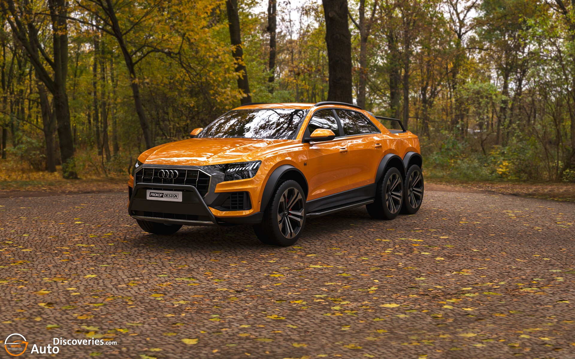 Audi Q8 6x6 Off-Road Comes Alive In Rendering Video, Looks Ready For The G63 6x6